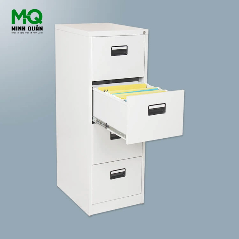 tủ sắt 4 hộc kéo