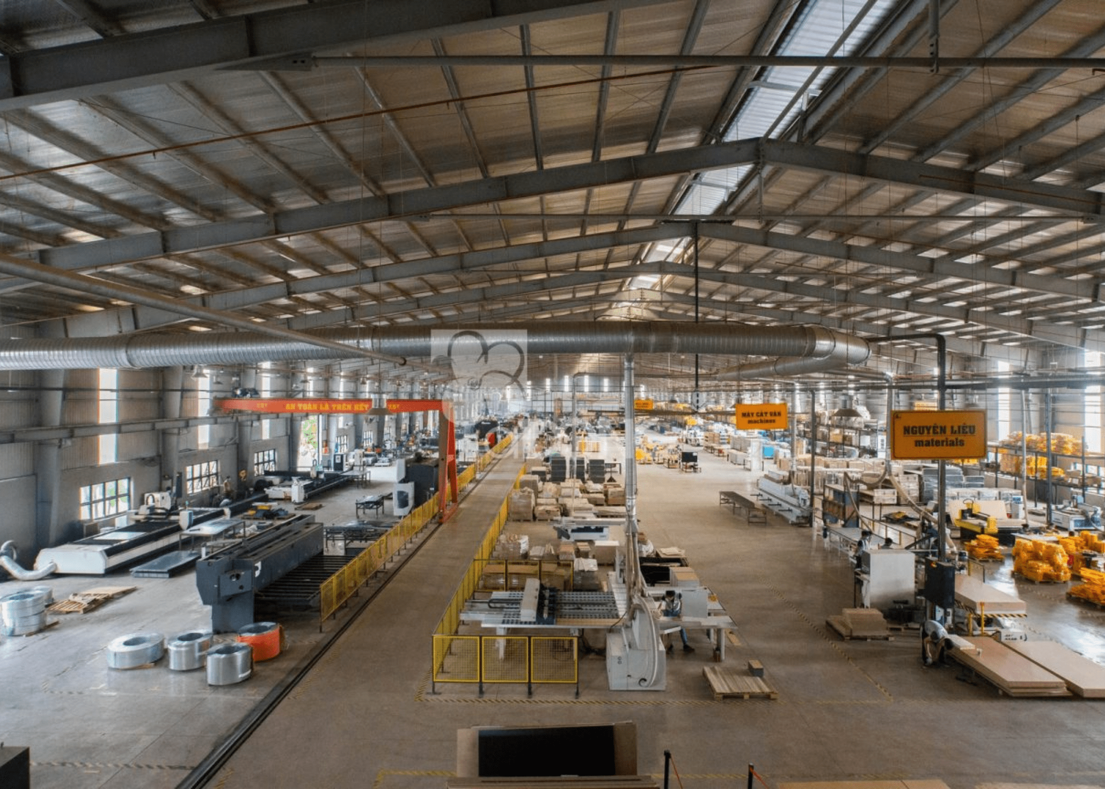 Quy trình 10 bước sản xuất kệ siêu thị theo tiêu chuẩn Châu Âu