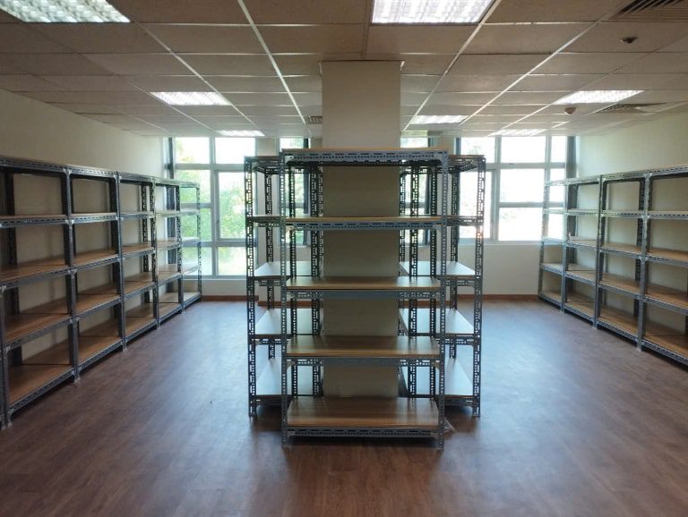 hướng dẫn lắp ráp kệ sắt V lỗ tại nhà