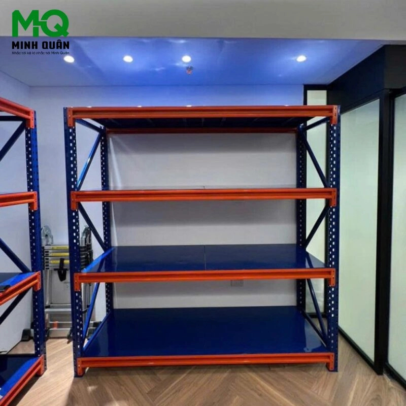 Mẫu 3: Kệ trung tải 4 tầng D2000 x R500 x C2000 (mm)