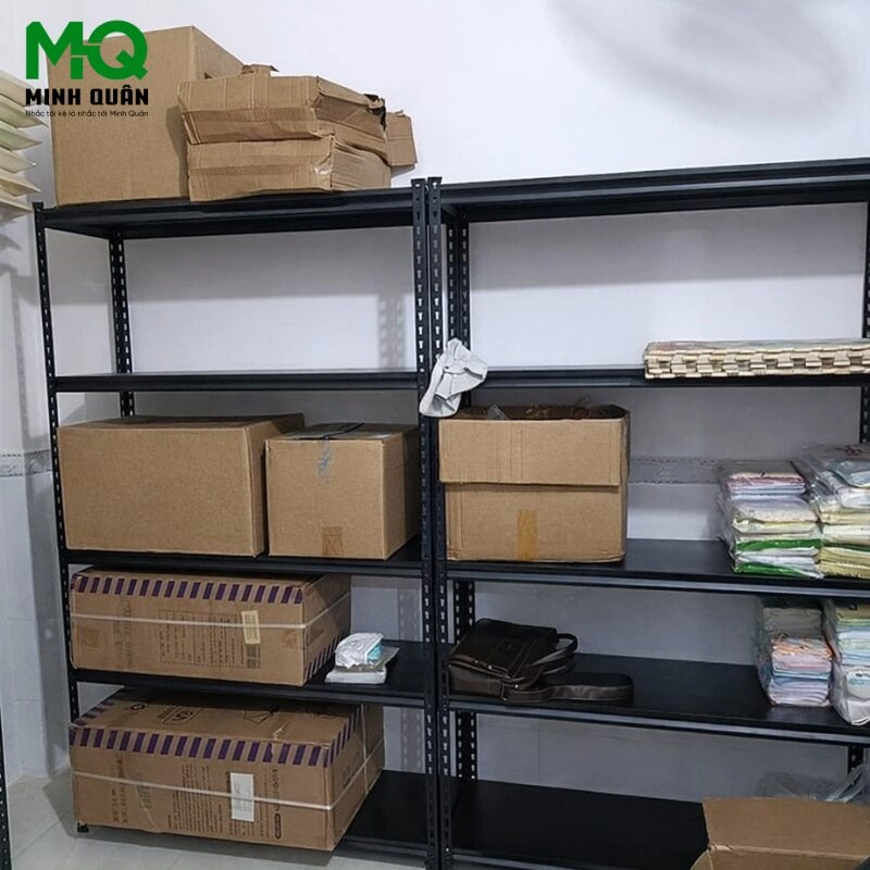 Giá Kệ Sắt V Lỗ 5 Tầng- D1500 x R500 x C2000 (mm) Giá Kệ Sắt V Lỗ 5 Tầng- D1500 x R500 x C2000 (mm)