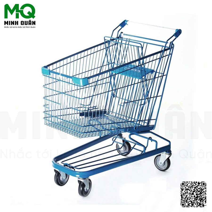 Xe đẩy siêu thị 100L Minh Quân