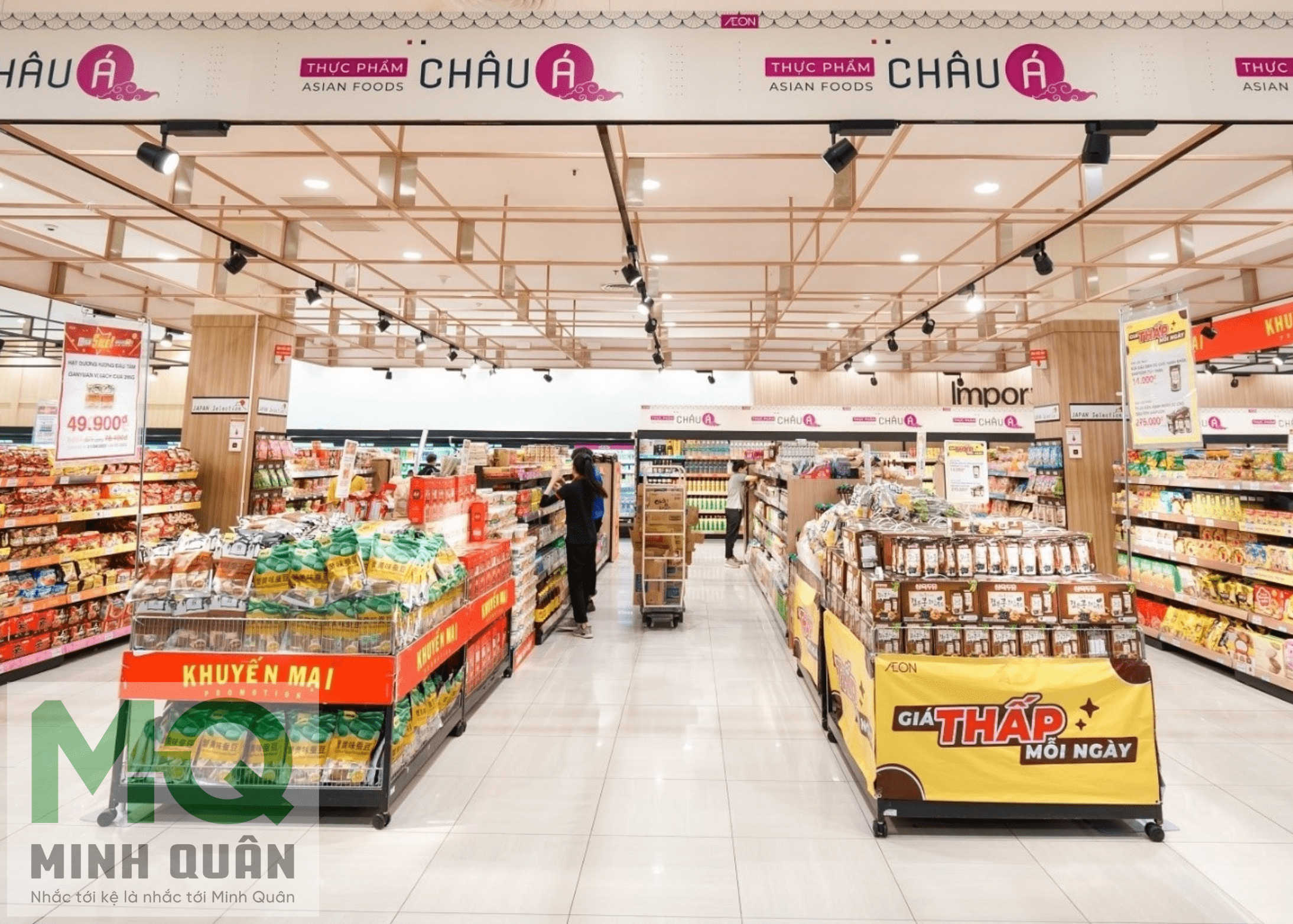 Bảng giá kệ siêu thị tại TP.HCM