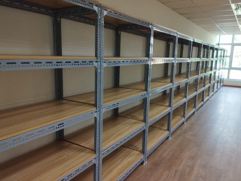 hướng dẫn lắp ráp kệ sắt V lỗ tại nhà