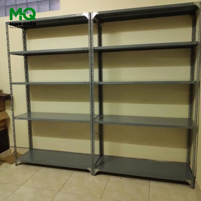 Kệ Sắt V Lỗ 5 Tầng D1200 x R600 x C2000