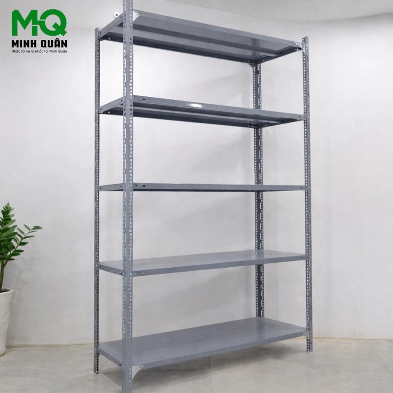 Giá kệ sắt V lỗ 5 tầng