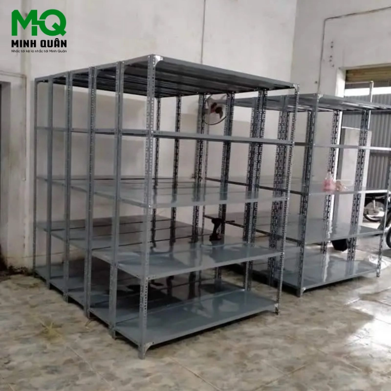 Ưu điểm vượt trội của kệ sắt V lỗ 5 tầng D1200 x R400 x C2000