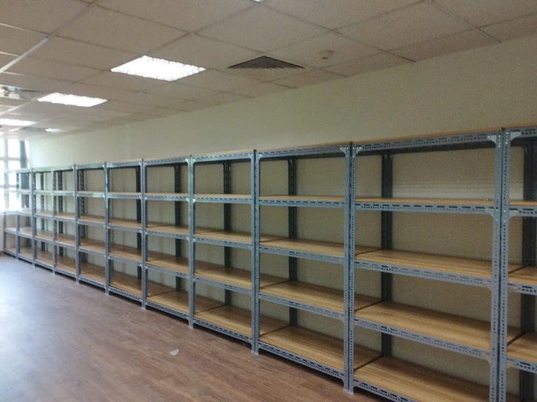 hướng dẫn lắp ráp kệ sắt V lỗ tại nhà