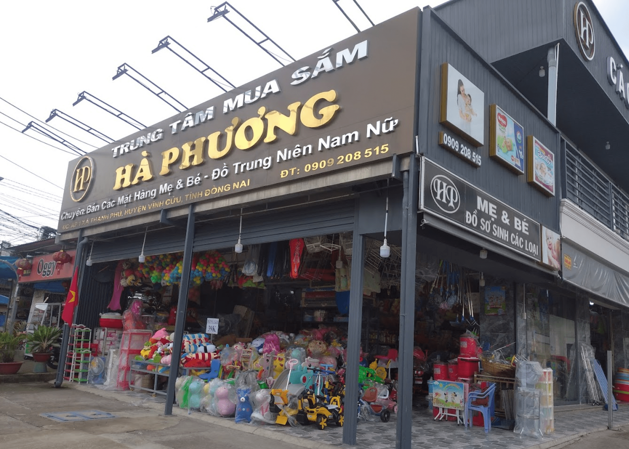 Lắp đặt giá kệ tại siêu thị Hà Phương Vĩnh Cửu Đồng Nai