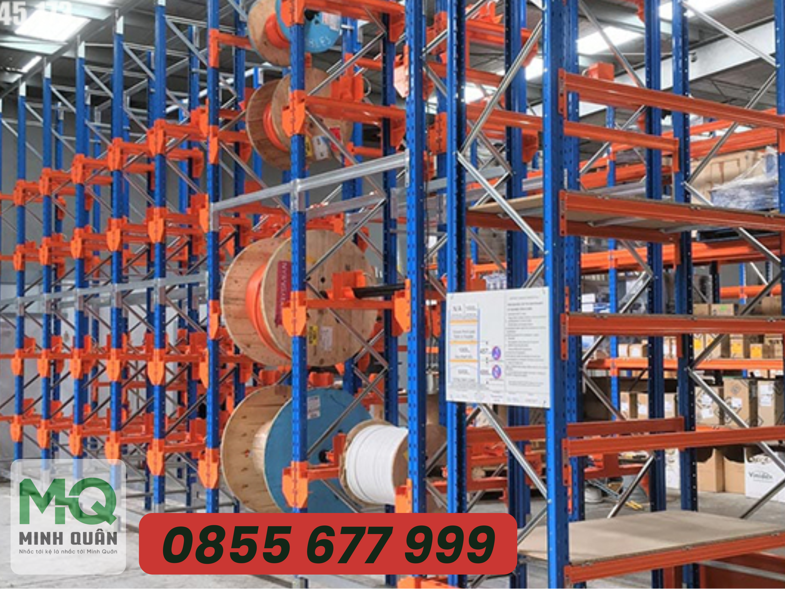 6 Lợi ích của bố trí kệ kho hàng