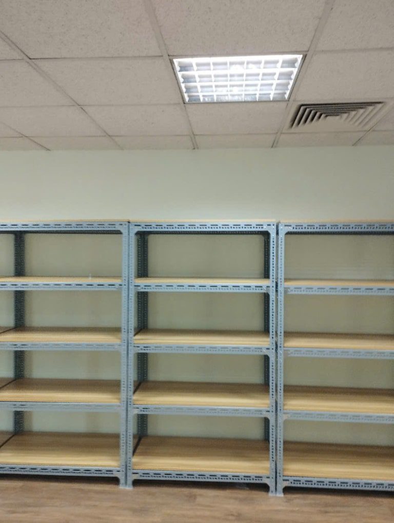 hướng dẫn lắp ráp kệ sắt V lỗ tại nhà