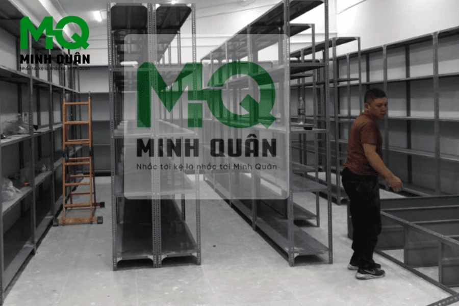 Kệ sắt V lỗ tại Gò Vấp: Giá tốt, giao đúng hẹn