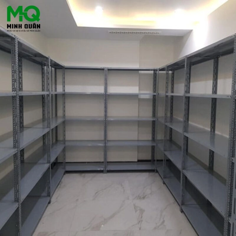 Kệ Sắt V Lỗ 5 Tầng D1200 x R600 x C2000