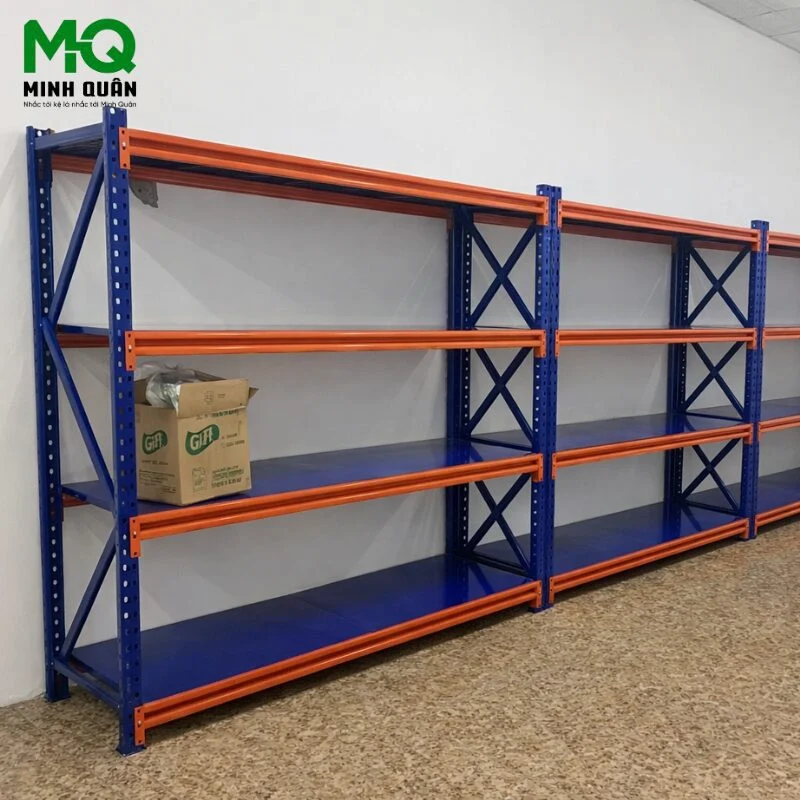 Hình ảnh bàn giao dự án thực tế của Giá kệ Minh Quân