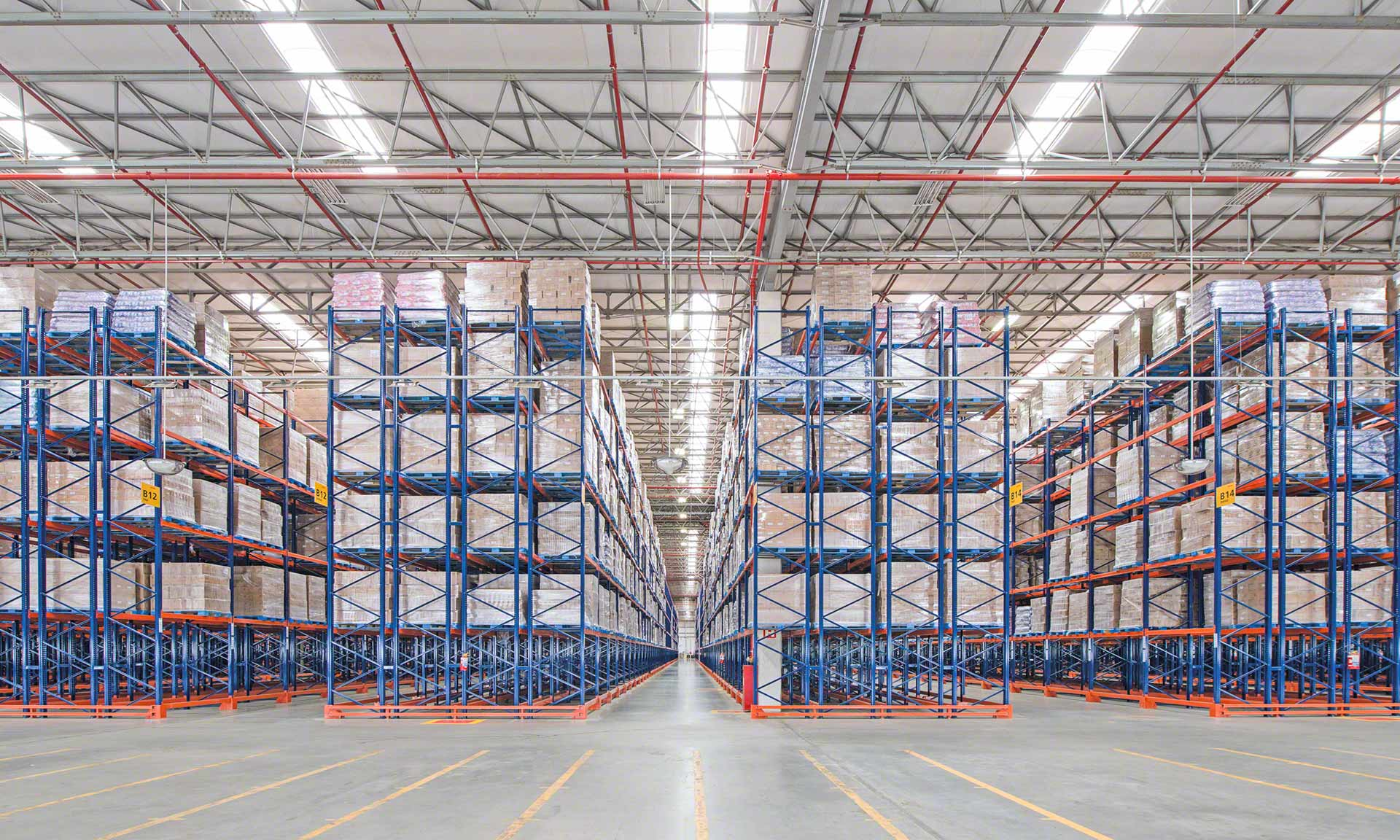 Thông số kỹ thuật tiêu chuẩn của hệ thống Double Deep Pallet Rack