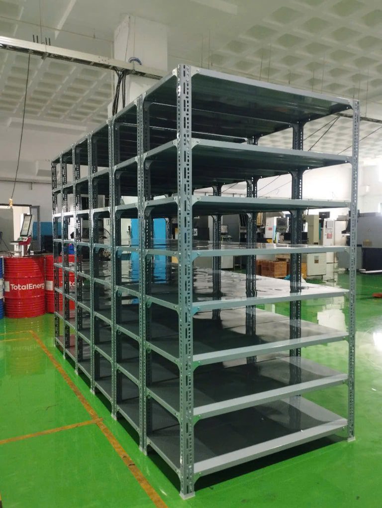 kệ sắt V lỗ 4 tầng