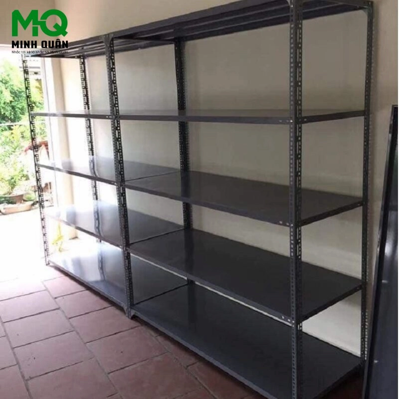Kệ Sắt V Lỗ 5 Tầng – D1000 x R600 x C2000