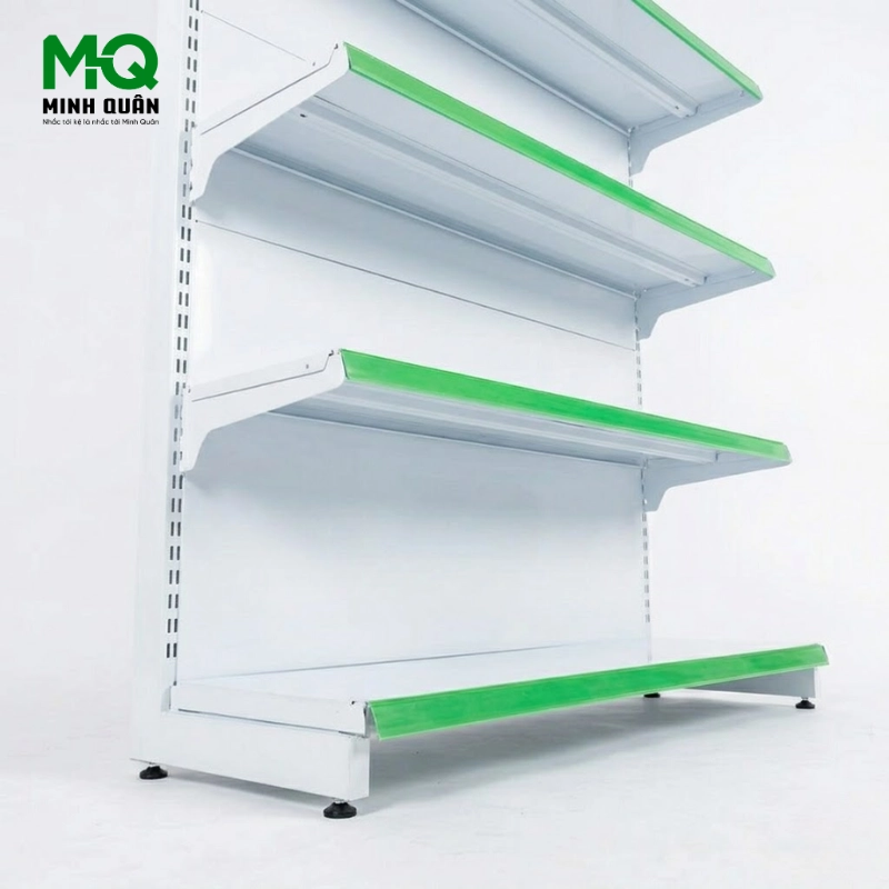 giá Kệ đơn lưng tôn kín 5 tầng 1200×1800 mm giá Kệ đơn lưng tôn kín 5 tầng 1200×1800 mm