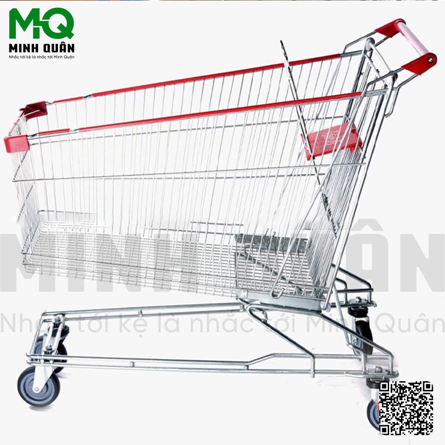 Xe đẩy siêu thị 125L Minh Quân