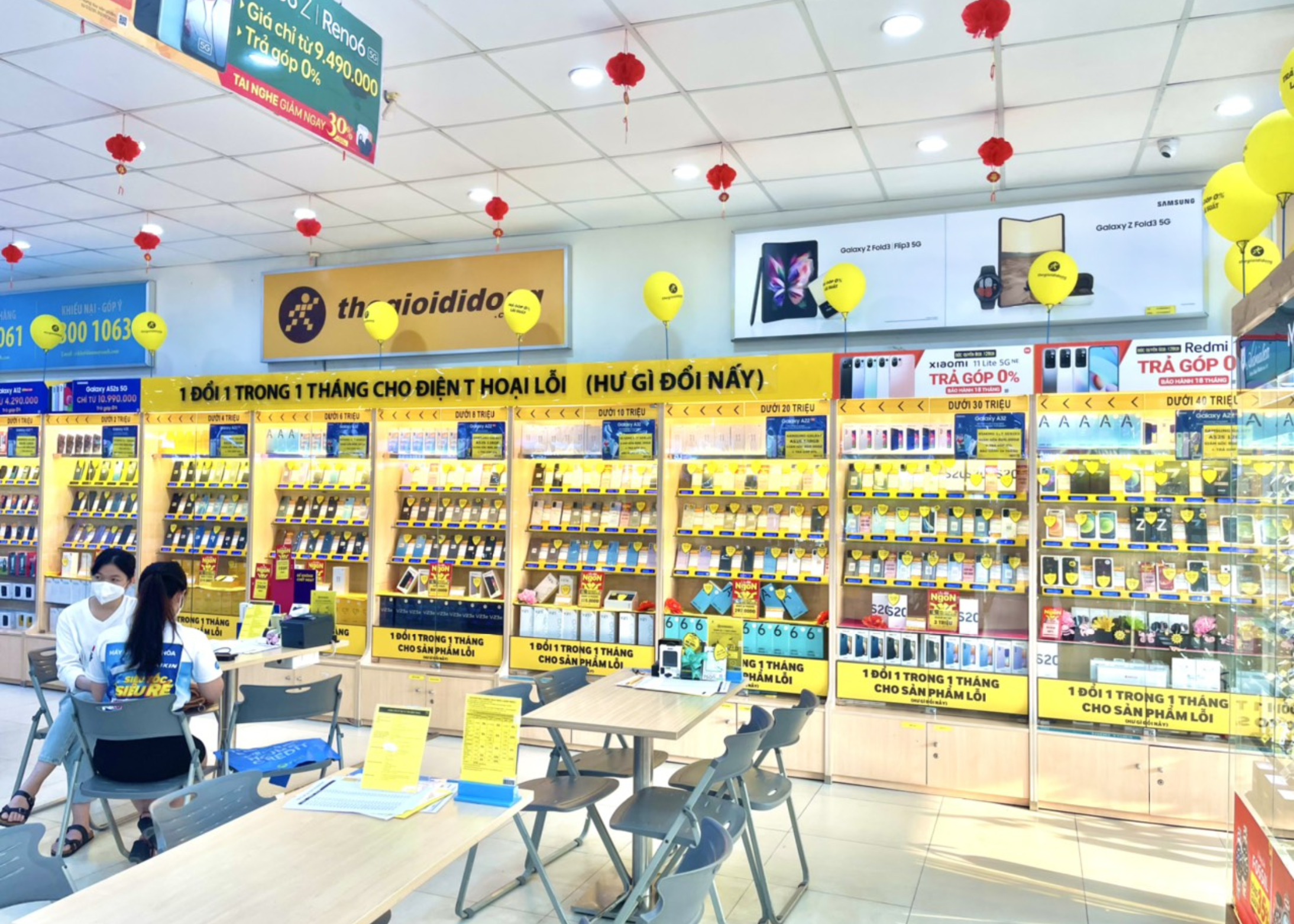 Lắp đặt kệ siêu thị Điện Máy Xanh Bến Lức Long An